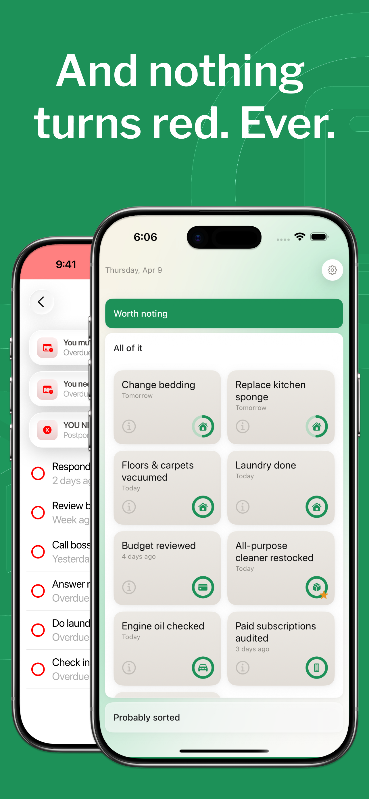 Tended: Life Organizer