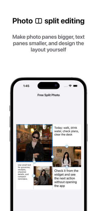 Split Photo Widget Screenshot 1 of 4