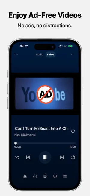 TubePod-Video&Audio Streaming screenshot 2