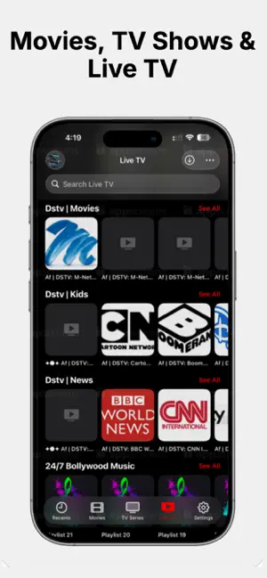 Best IPTV Player: Xtream M3U screenshot 3