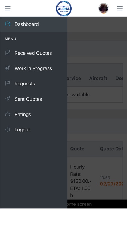 Alpha Wingman Mobile