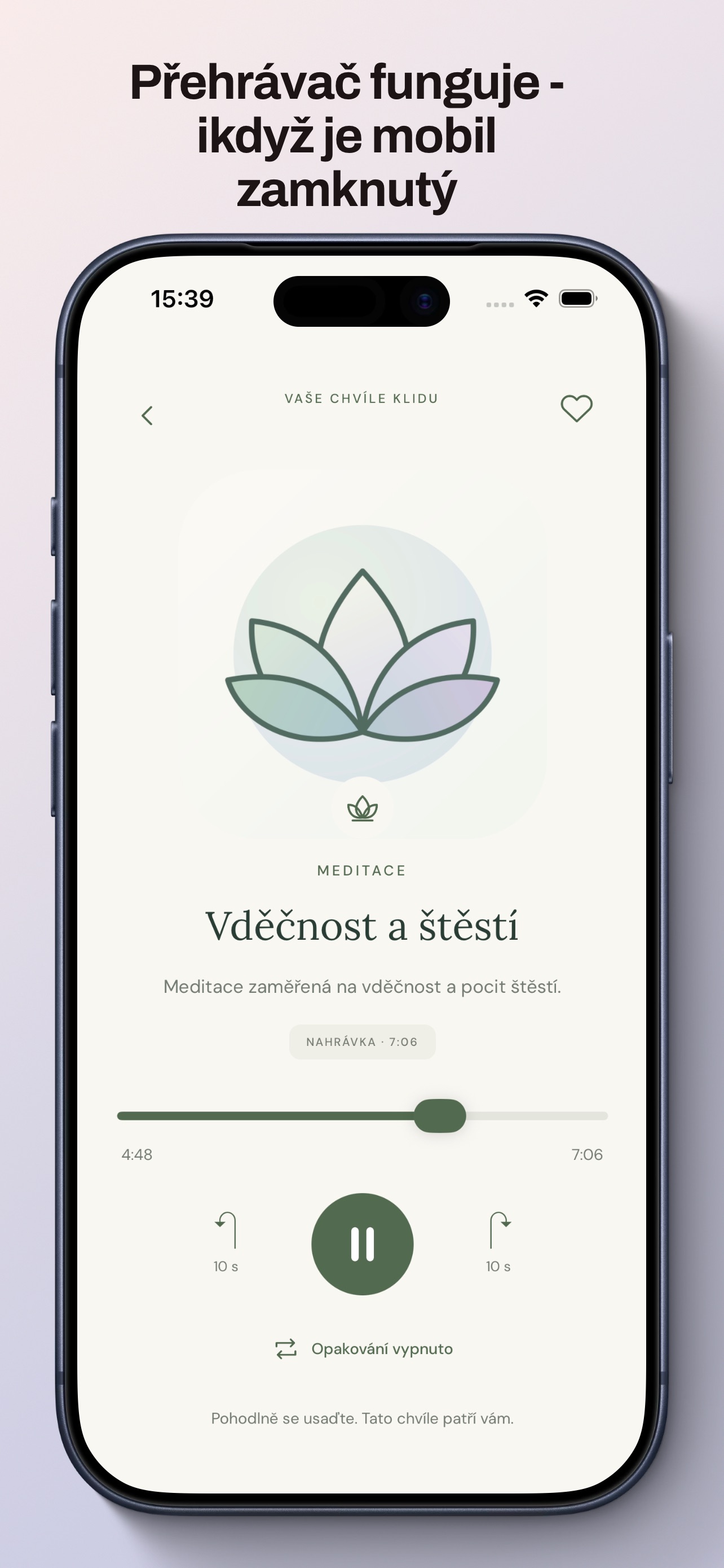 Screenshot 2 of Meditace a relaxace
