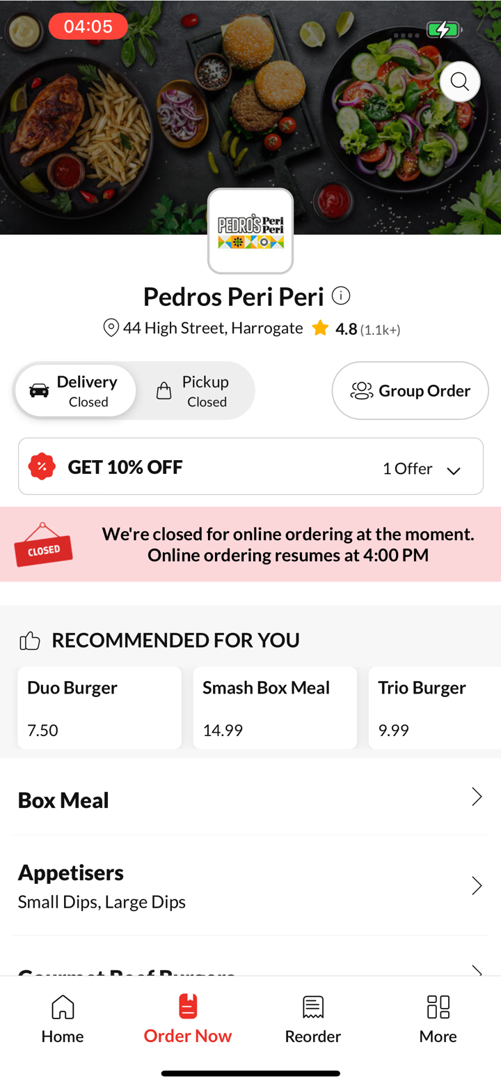 Pedros Peri Peri screenshot 2