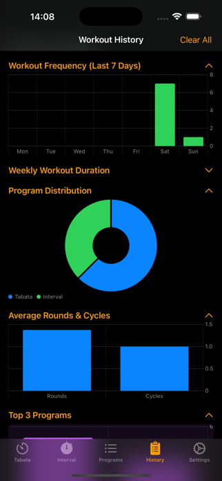 Smart Tabata Timer Screenshot 6 of 8
