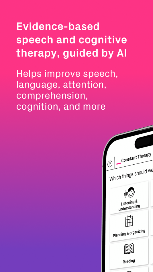 #3. Constant Therapy: Brain+Speech (iOS) Podle: Constant Therapy, Inc.