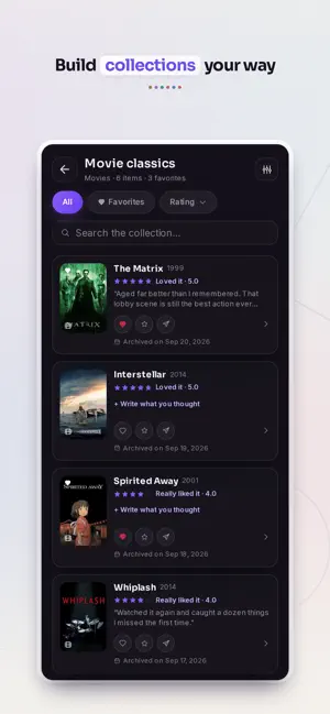 NextWish: Movie & TV Tracker screenshot 3