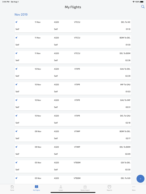 Screenshot #6 pour Wingman Pilot Logbook