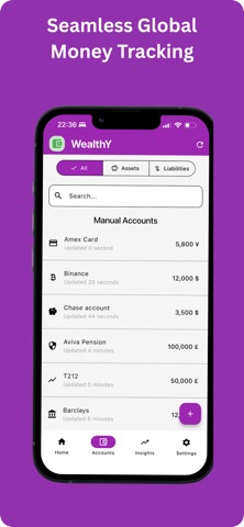 WealthYogi: Net Worth & FIRE Screenshot 3 of 6