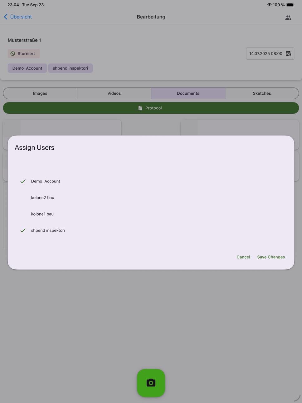 iPad screenshot