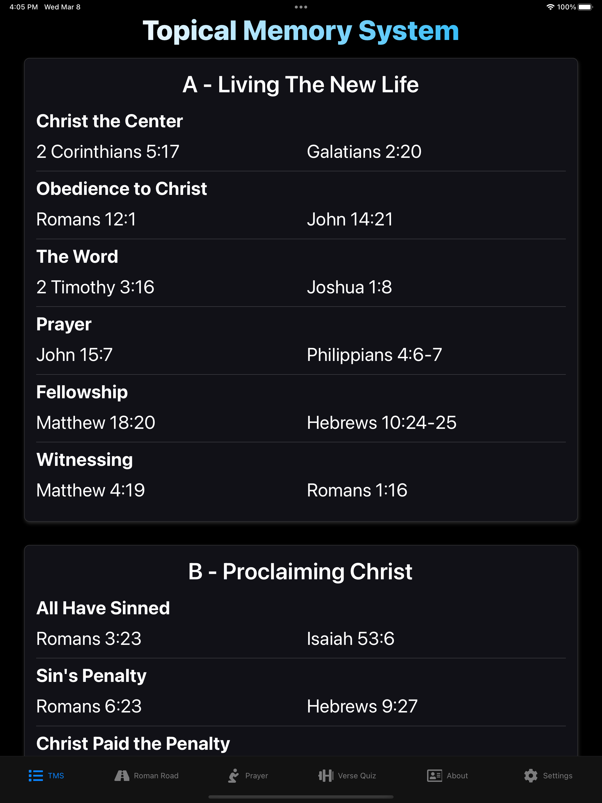 Verses for Life
