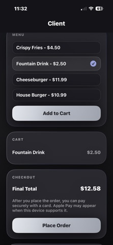 SILVER Client screenshot