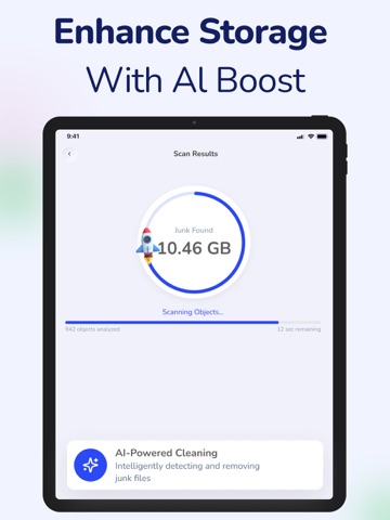 UpCleaner: AI Storage Cleaner iPad screenshot
