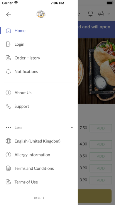 Manalos Pizza Grill House. Screenshot