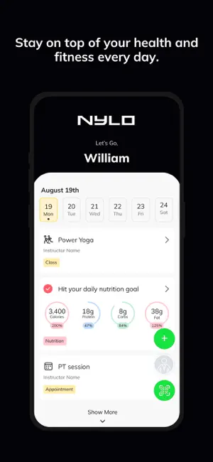 NYLO Fitness screenshot 2