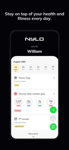 NYLO Fitness screenshot