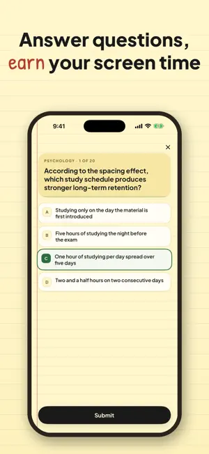Recess: Study, Then Scroll screenshot 2
