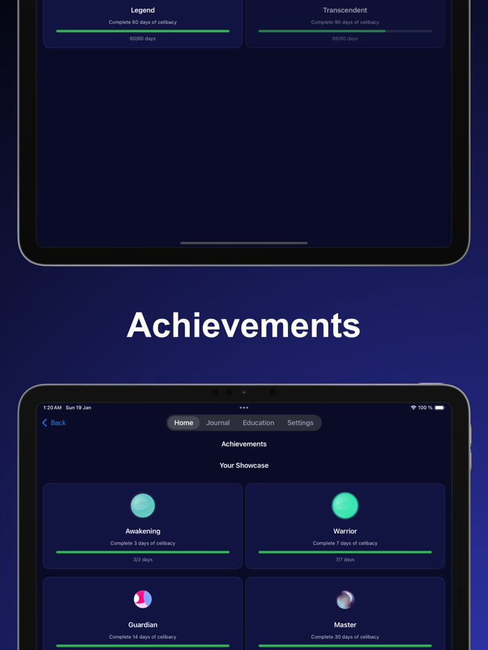 Cely 금욕 추적기