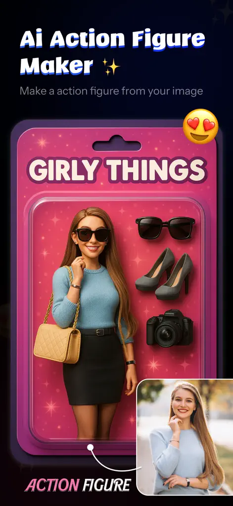 Ai Action Figure Maker, 3D Toy - Photo & Video App | MWM