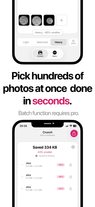 Crunch: Compress & Convert Screenshot 3 of 6