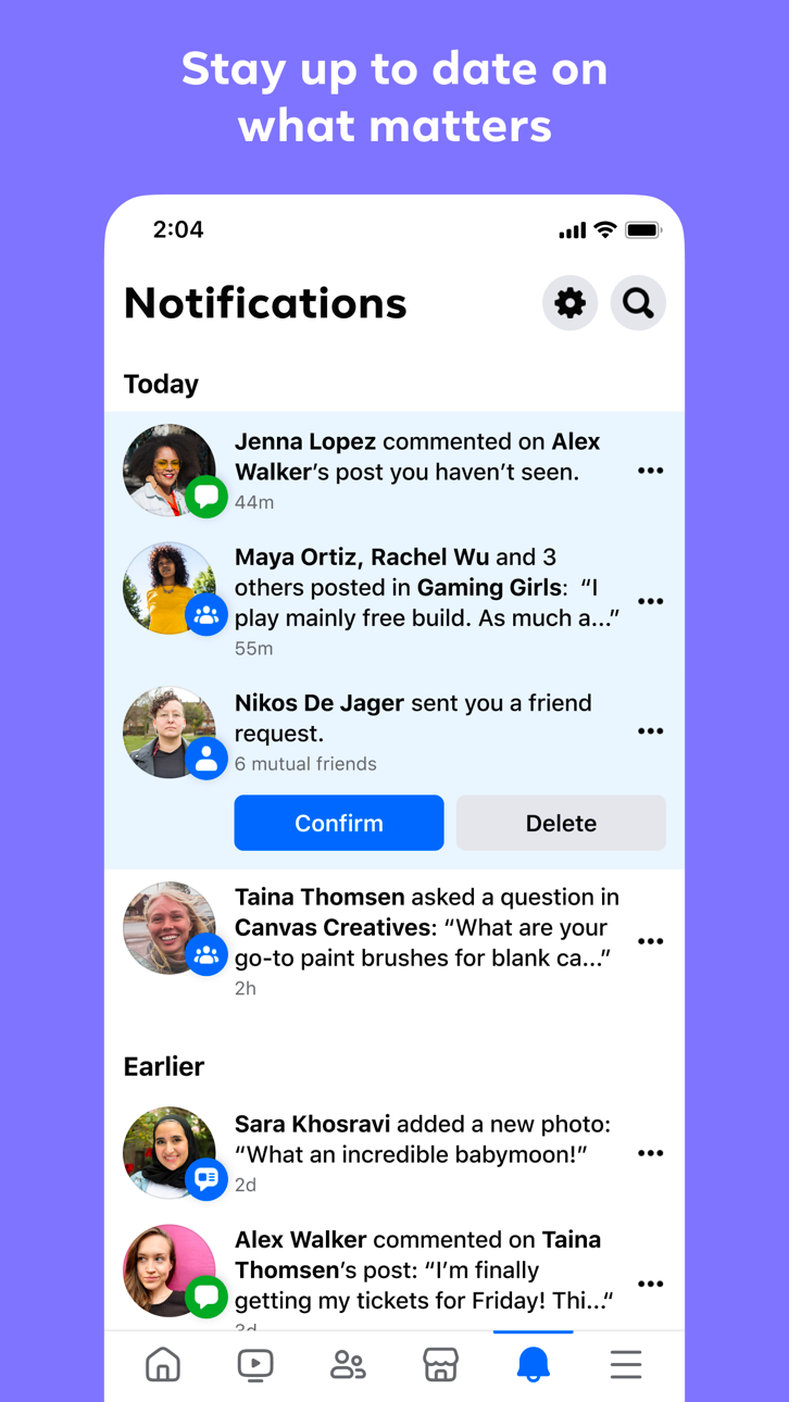 Glow for Facebook screenshot 10 - iOS app interface