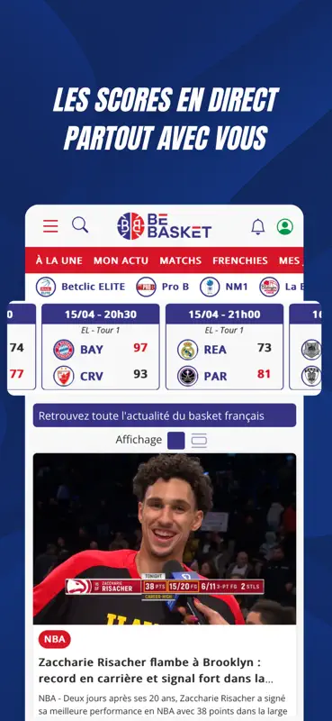 BeBasket.fr screenshot 2 of 6