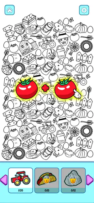 Sticker Merge: Relax Color Fun screenshot 1
