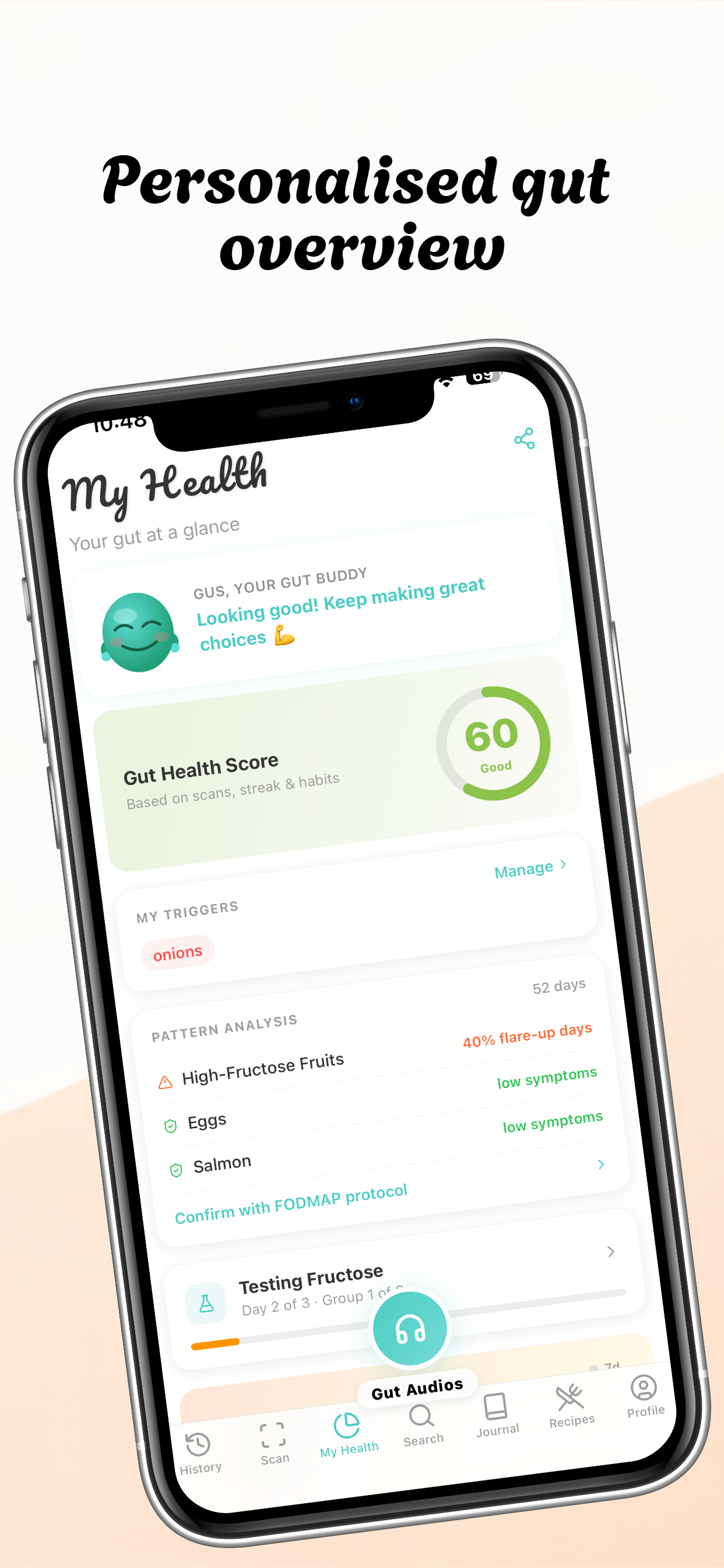 IBS Pal: FODMAP Scanner
