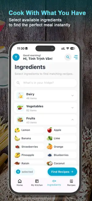 My Fridge Food: Cooking Recipe screenshot 3