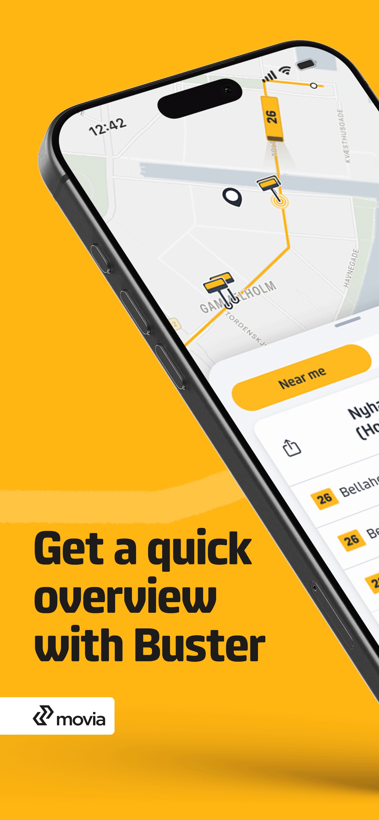 Screenshot 1 of Buster – track your bus live
