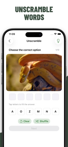 Snakes Quiz Guess Snake iPhone screenshot
