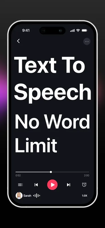 Text to Speech - SayTXT Reader screenshot 1 of 9