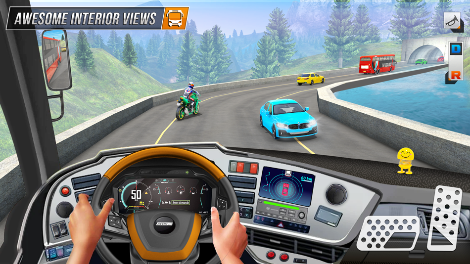 #3. Bus Games : Driving Master 3D (iOS) 由: GAMEXIS