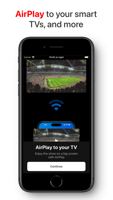 IPTV Player App Screenshot