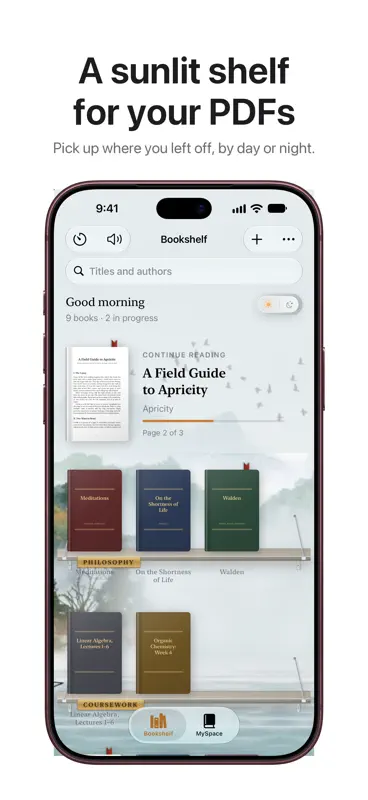 Apricity: Read, Write, Focus screenshot 1 of 8