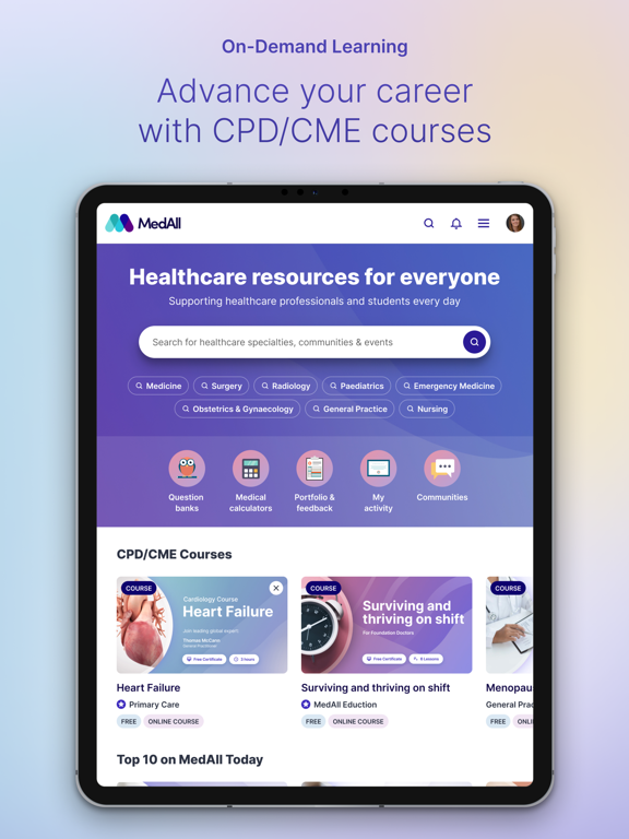 MedAll iPad screenshot 7 - Medical app
