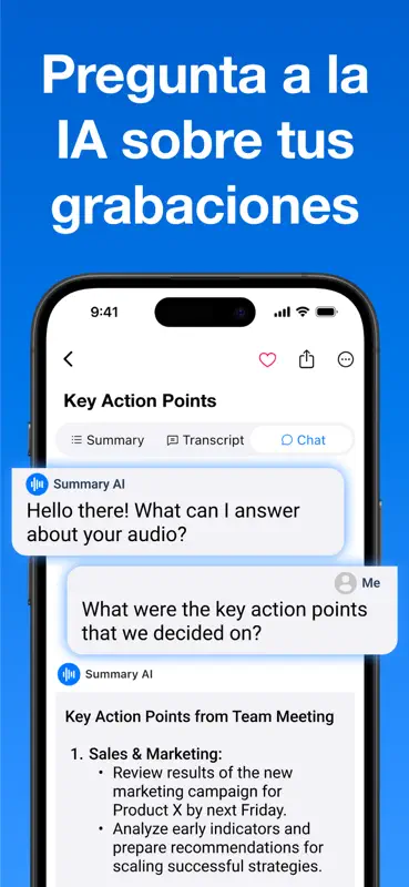 Summary - Notas con IA screenshot 4 of 9