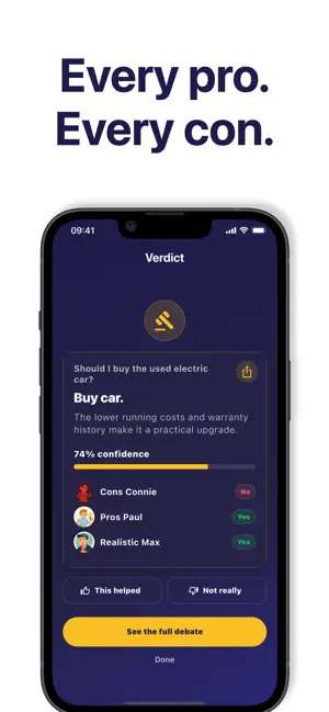 Verdict: Decision Helper screenshot 4