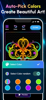 Glow Art Drawing - Doodle App screenshot 5
