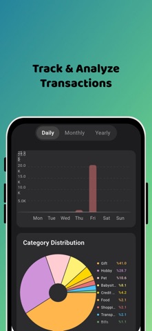 Finance – Budget Tracking AI Screenshot 2 of 8