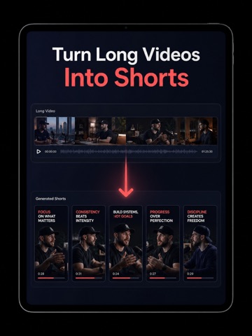 Video Highlights — Momently iPad screenshot