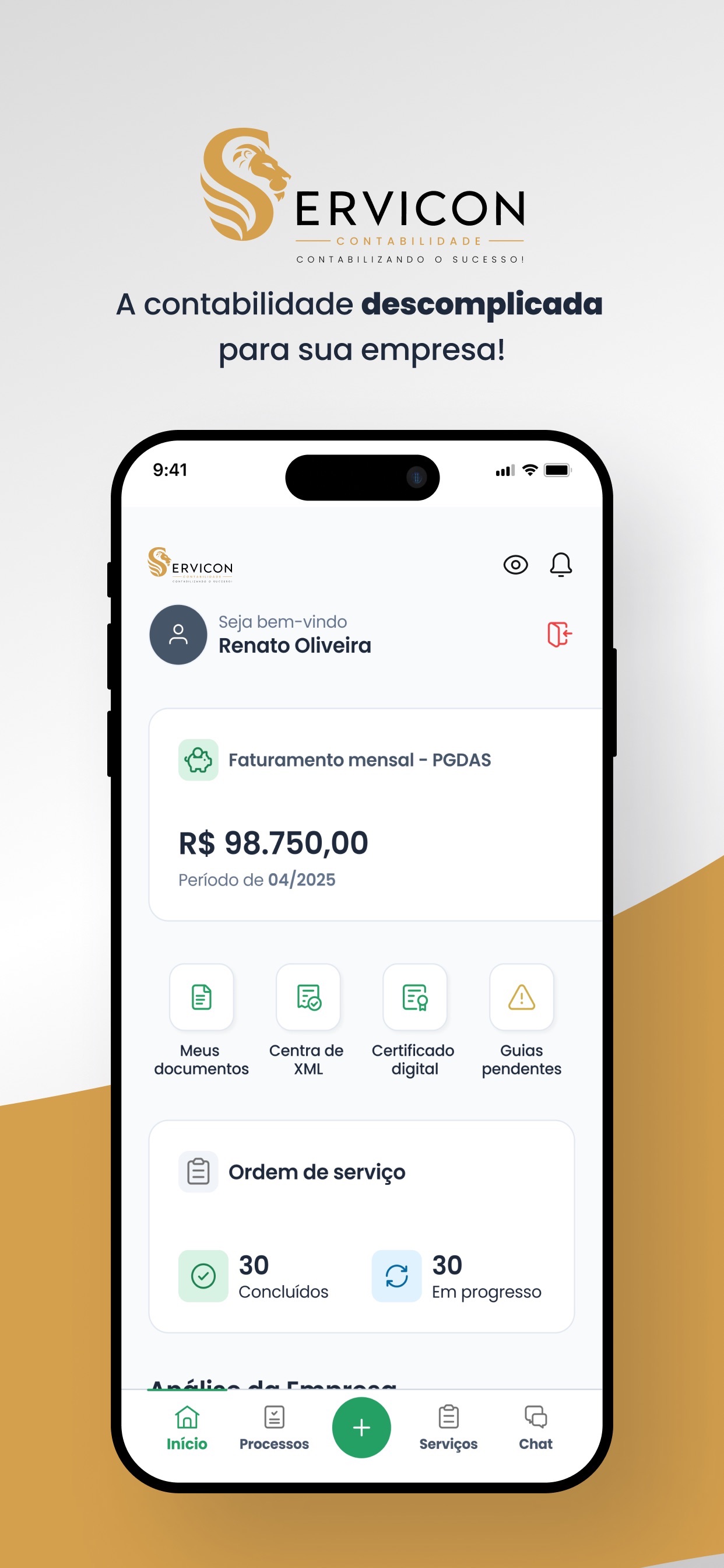 Screenshot 1 of SERVICON CONTABILIDADE SOBRAL