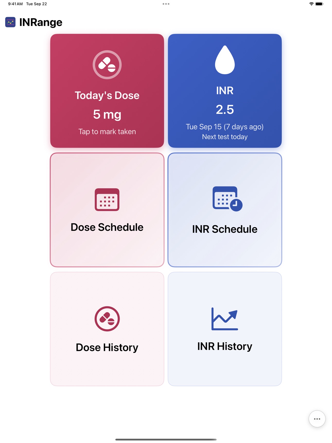 Screenshot 8 of INRange INR Tracker