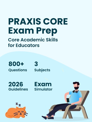 PRAXIS CORE EXAM PREP 2026 iPad screenshot