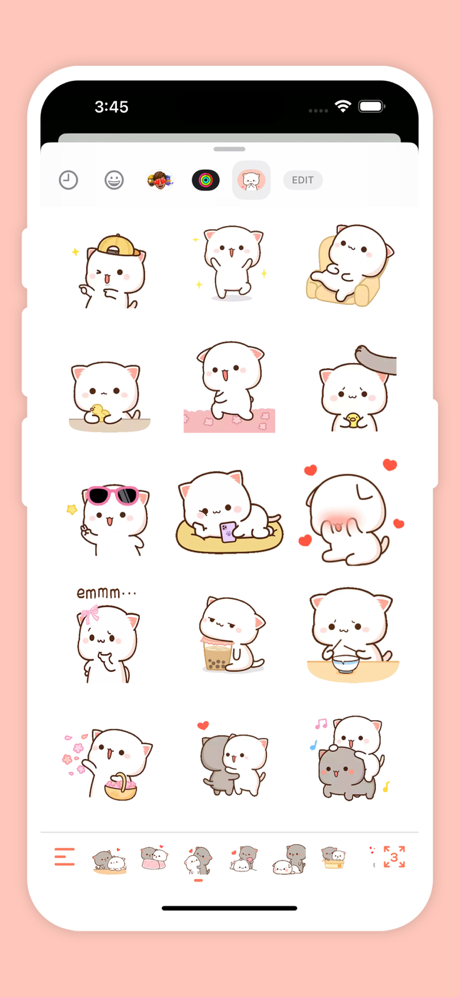 Mochi Cat Charms Animated screenshot 3
