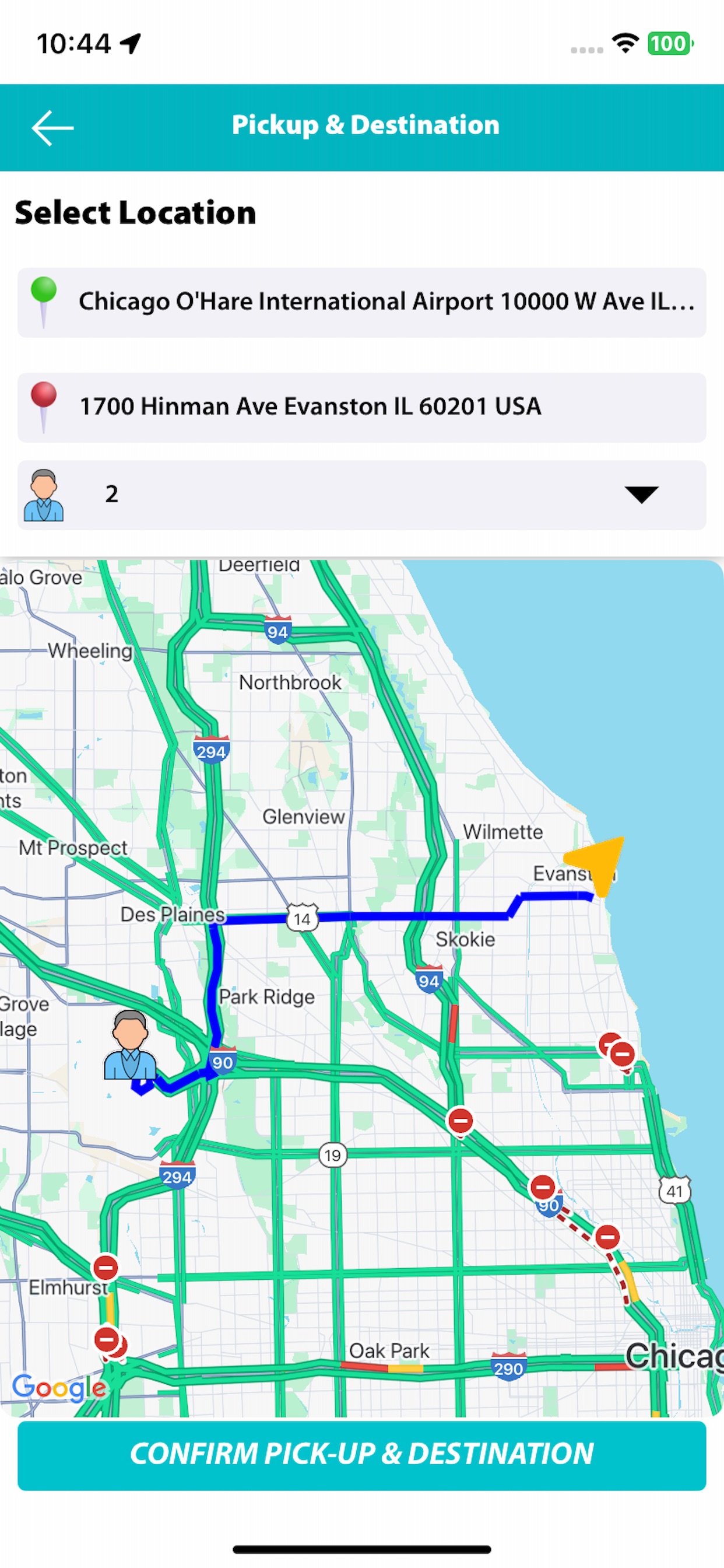 TaxiWithUs screenshot 4