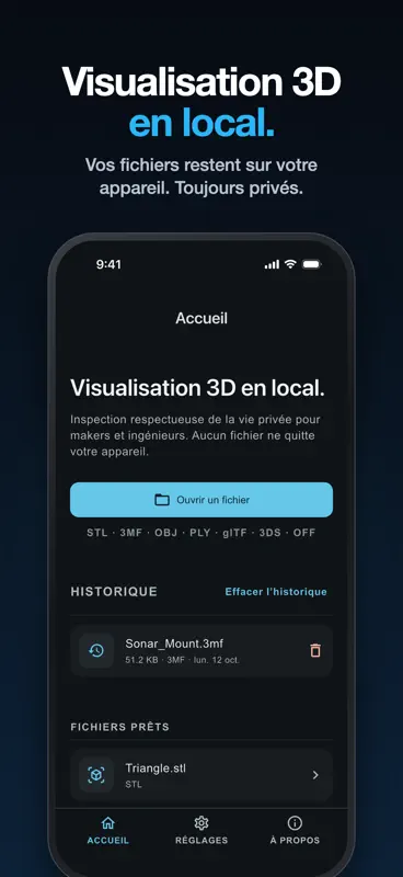 STL Viewer: 3D-Modell & 3MF screenshot 5 of 6