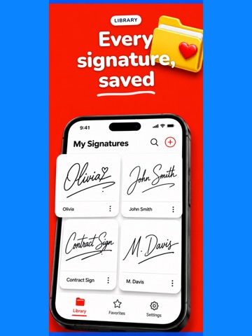 Signature Maker - eSign PDFs iPad screenshot