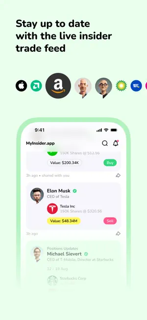 MyInsider.app screenshot 3
