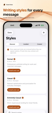 Buna Voice: AI Keyboard Screenshot 4 of 5