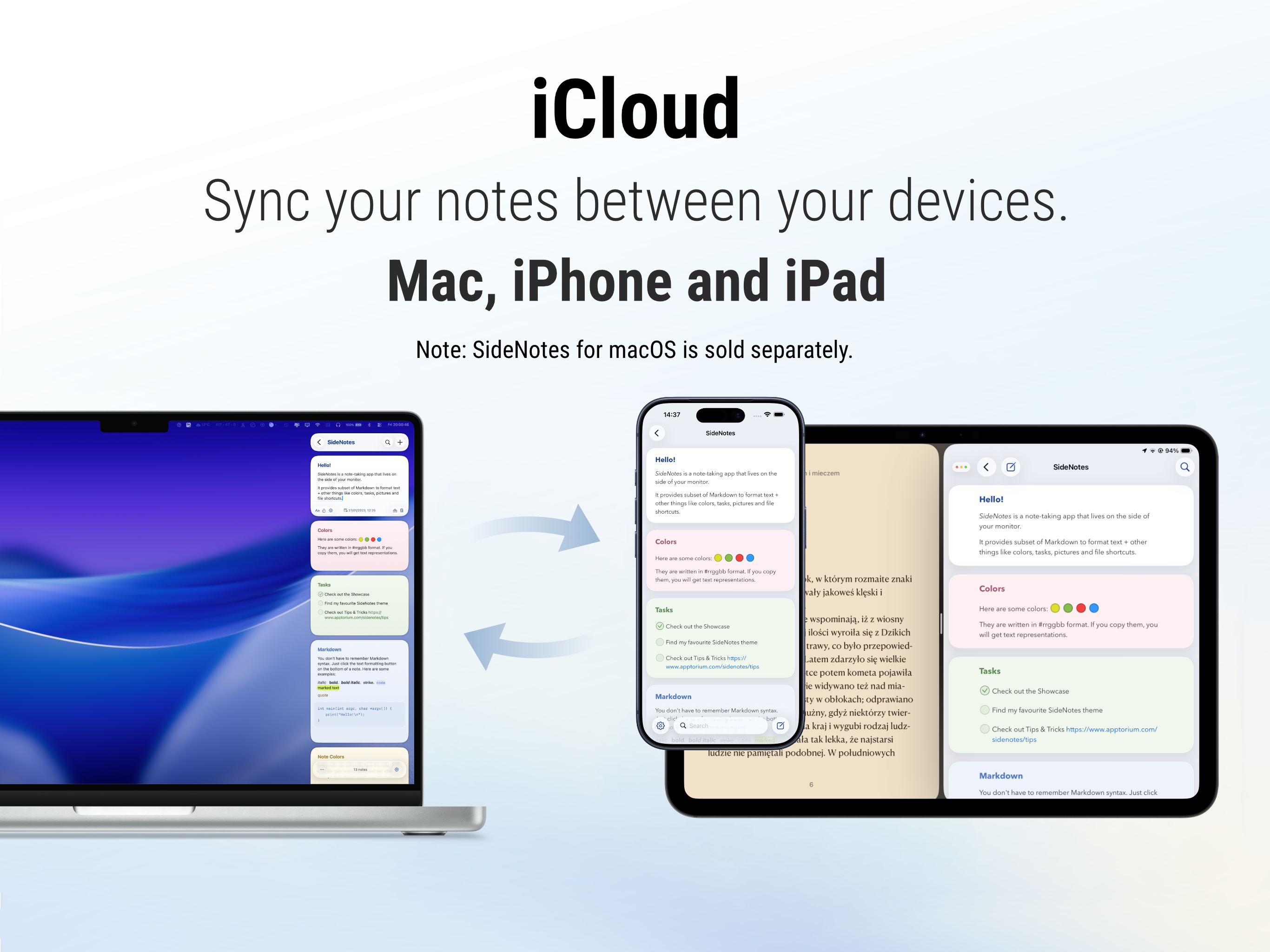 SideNotes Mobile